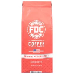 Fire Dept. Coffee Ground Original Medium Roast Coffee 12 oz