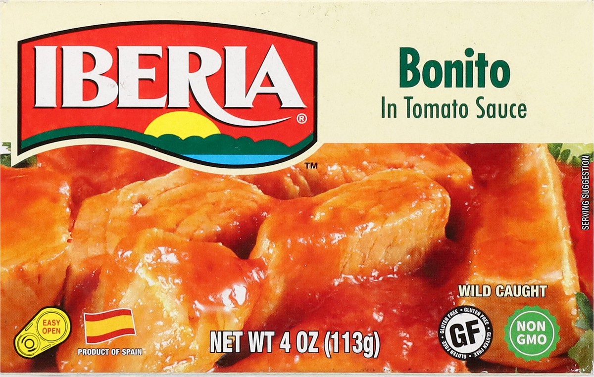slide 9 of 13, Iberia Bonito In Tomato Sauce, 4 oz