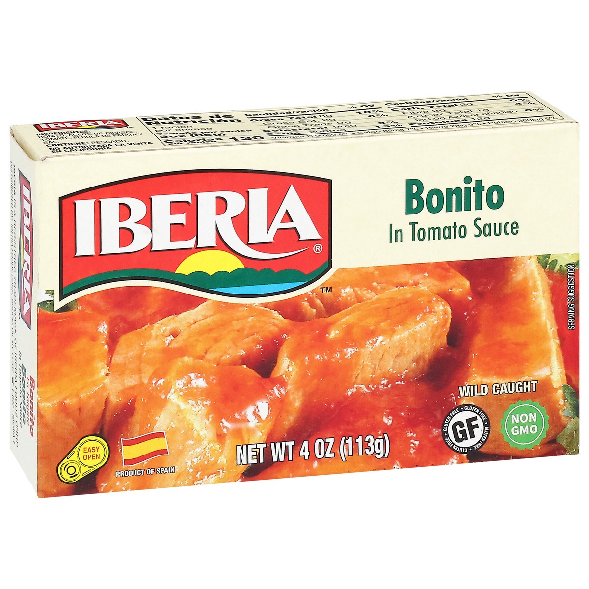 slide 3 of 13, Iberia Bonito In Tomato Sauce, 4 oz