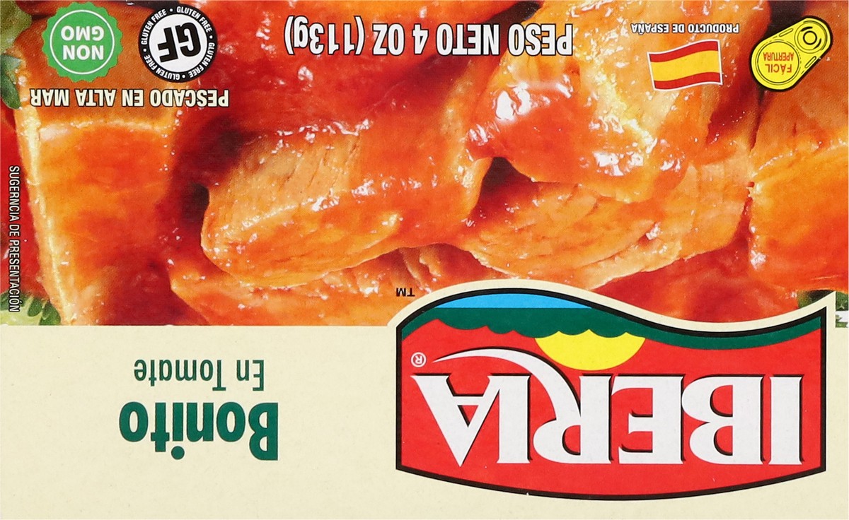 slide 13 of 13, Iberia Bonito In Tomato Sauce, 4 oz