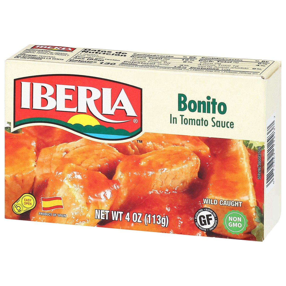 slide 7 of 13, Iberia Bonito In Tomato Sauce, 4 oz