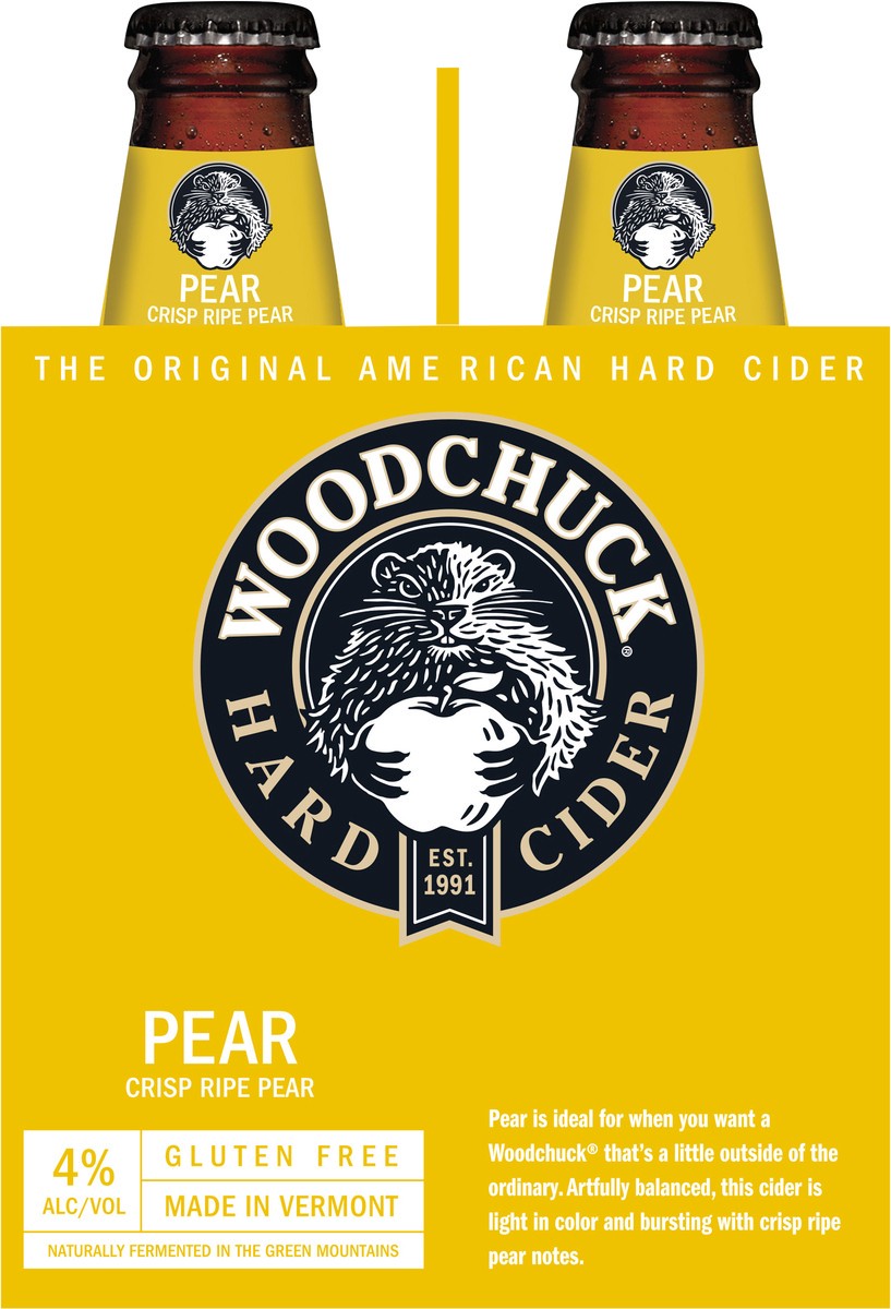 slide 5 of 9, Woodchuck Pear Hard Cider 6Pk, 72 fl oz