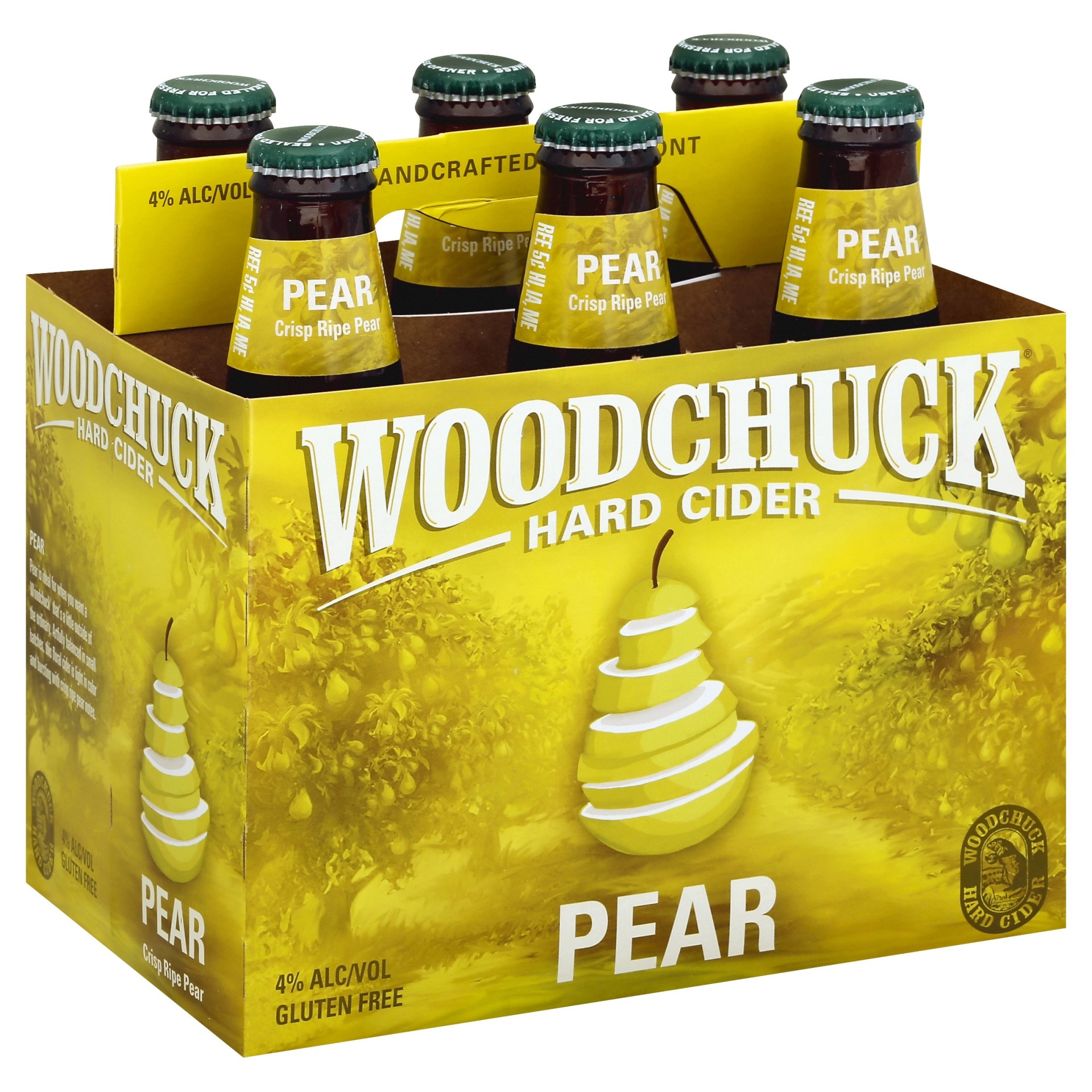 Woodchuck Pear 12Oz Nr 4/6 6 ct; 12 oz Shipt