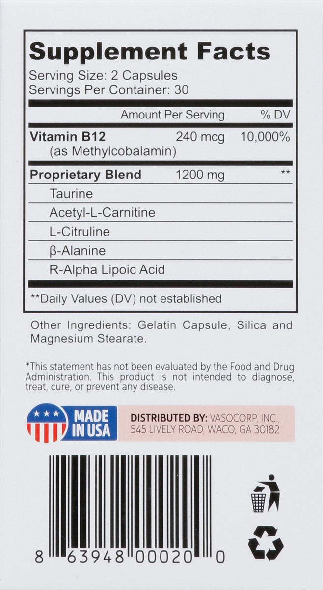 slide 3 of 13, NeuropAWAY Nerve Support Formula Capsules 60 ea, 60 ct