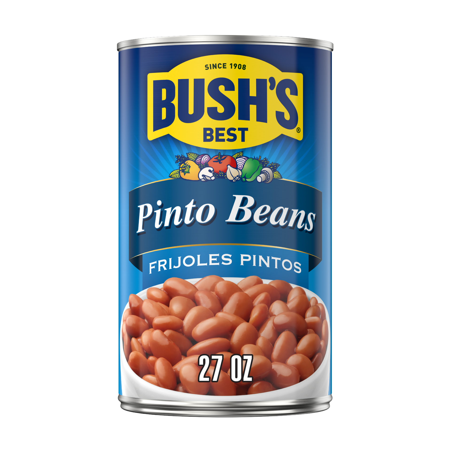 slide 1 of 12, Bush's Best Bush's Pinto Beans 27 oz, 27 oz