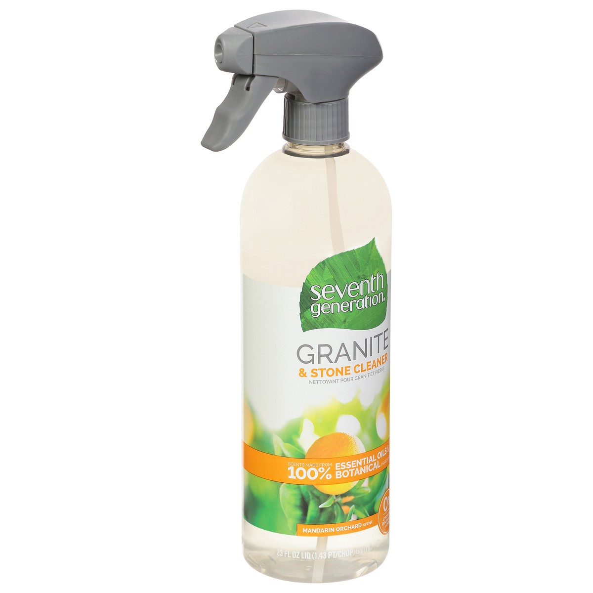 slide 6 of 9, Seventh Generation Granite Cleaner Mandarin Orchard scent, 23 oz, 23 oz