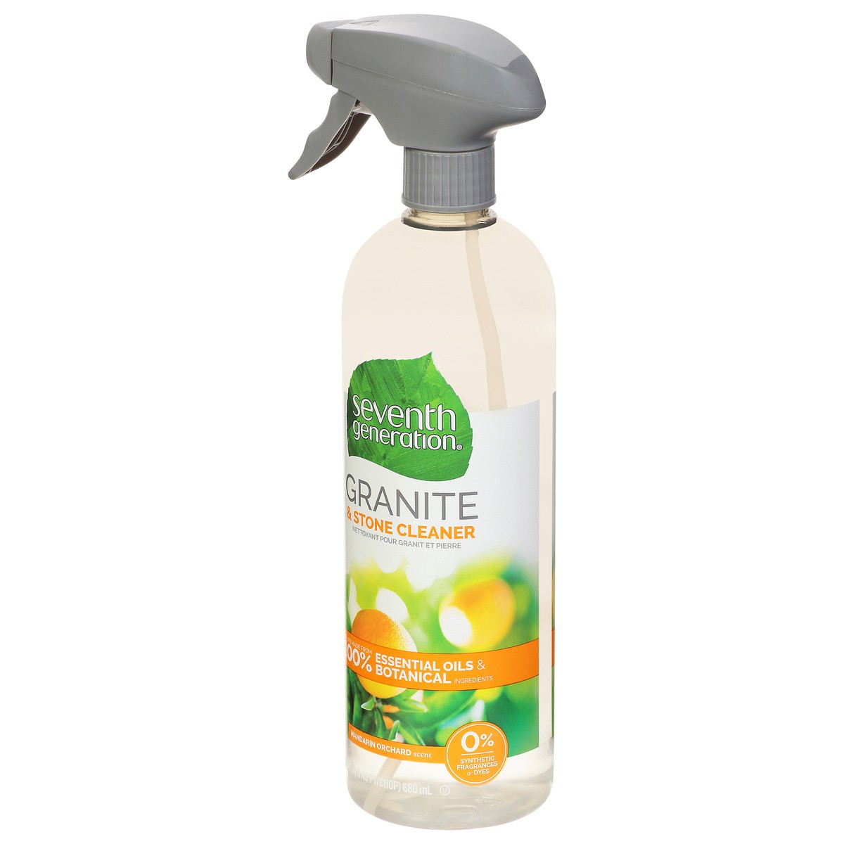 slide 7 of 9, Seventh Generation Granite Cleaner Mandarin Orchard scent, 23 oz, 23 oz
