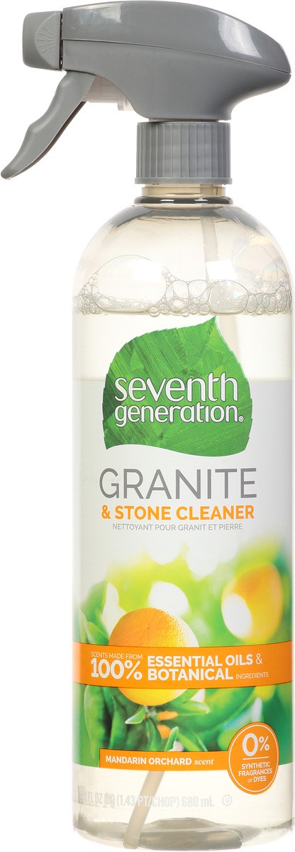 slide 2 of 9, Seventh Generation Granite Cleaner Mandarin Orchard scent, 23 oz, 23 oz