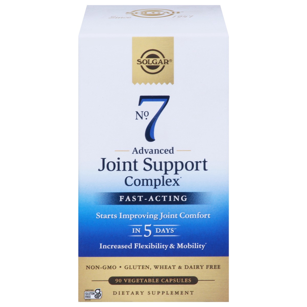 slide 1 of 1, Solgar No 7 Joint Support Veggie Capsules, 90 ct