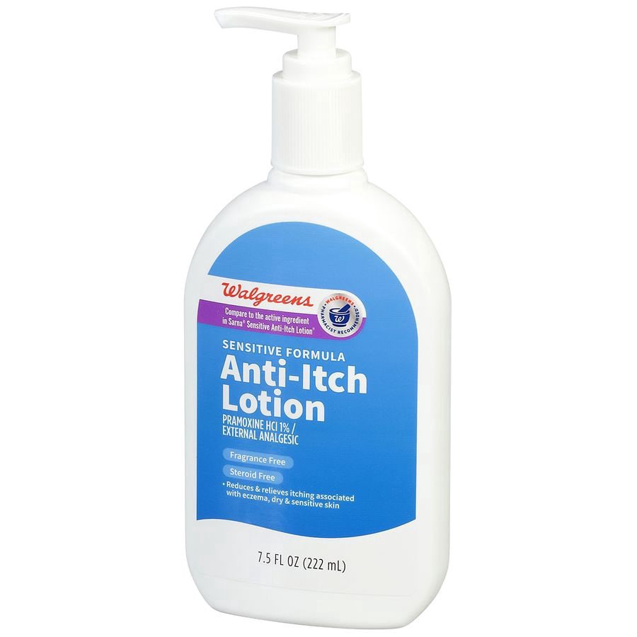 slide 2 of 5, Walgreens Sensitive Anti Itch Lotion, 7.5 oz