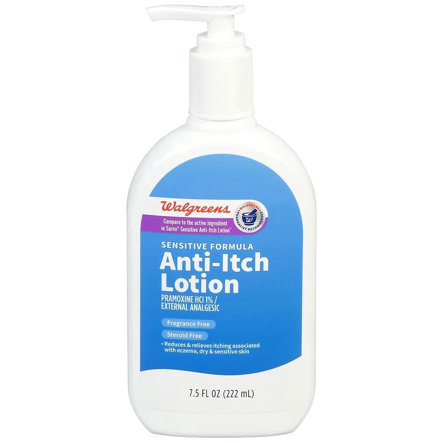 slide 1 of 5, Walgreens Sensitive Anti Itch Lotion, 7.5 oz