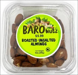 Woodpecker Natures Garden Almonds Roasted - 9 OZ