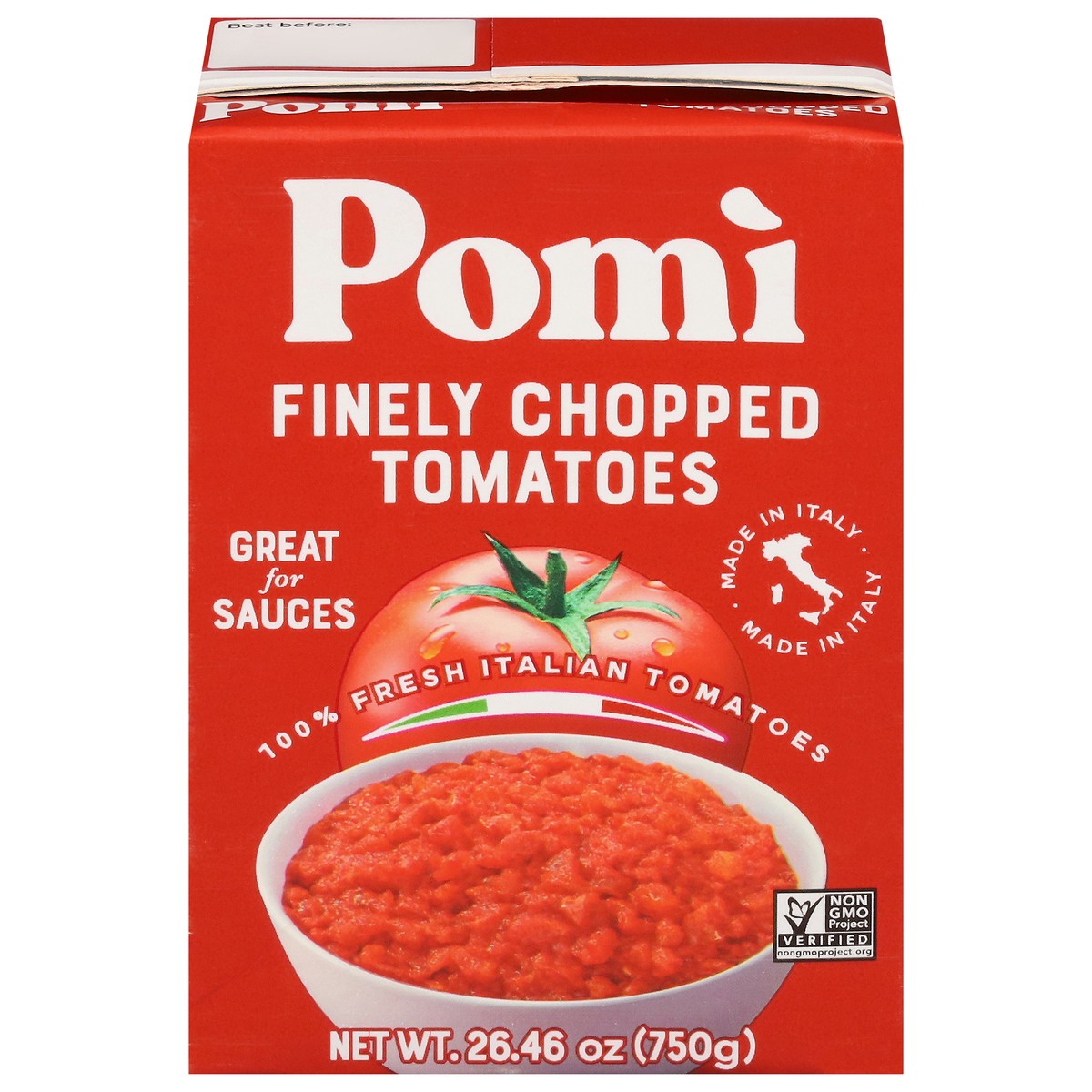 slide 1 of 13, Pomi Tomatoes, 26.46 oz
