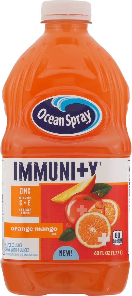 slide 9 of 9, Ocean Spray Immuni+Y Orange Mango Flavor Juice Drink 60 fl oz, 60 fl oz