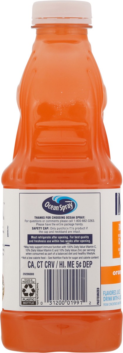 slide 6 of 9, Ocean Spray Immuni+Y Orange Mango Flavor Juice Drink 60 fl oz, 60 fl oz