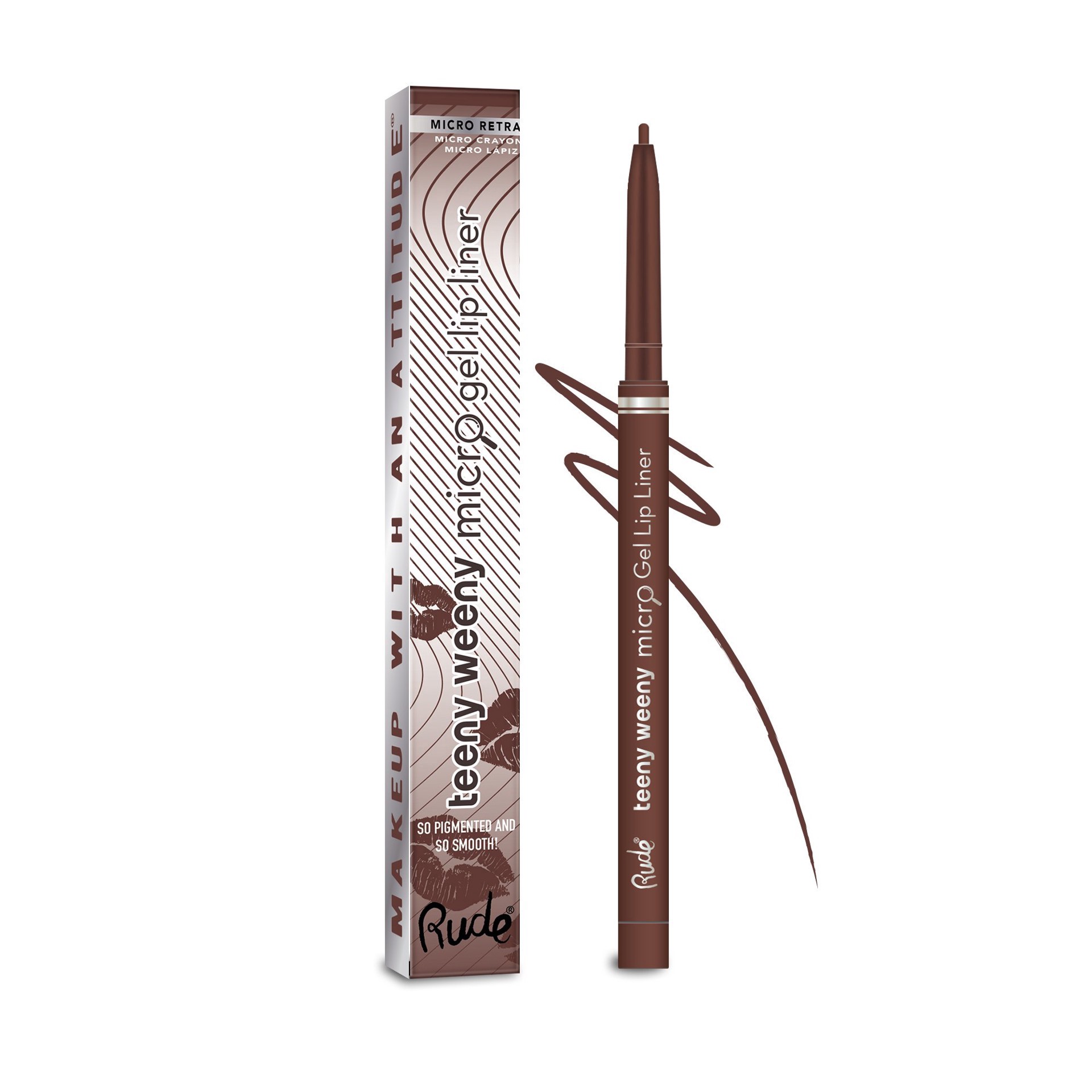 slide 1 of 1, Rude Cosmetics Micro Gel Lip Liner - Let's Chill, 1 ct