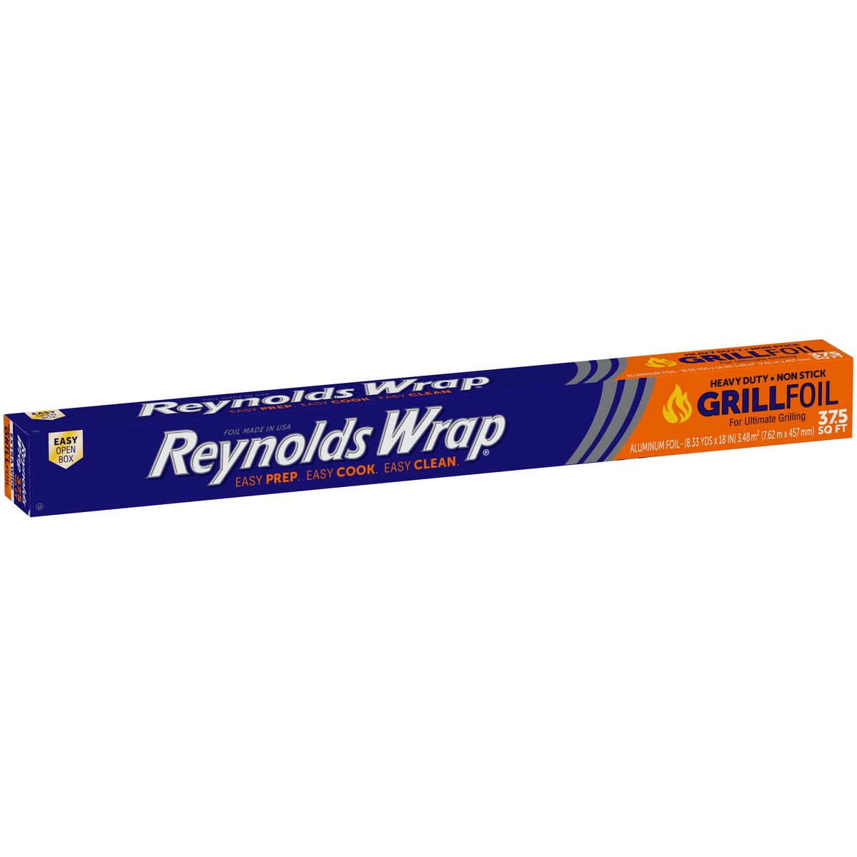 slide 2 of 9, Reynolds Wrap 37.5 Square Feet Heavy Duty Non-Stick Grill Aluminum Foil 1 ea, 1 ct