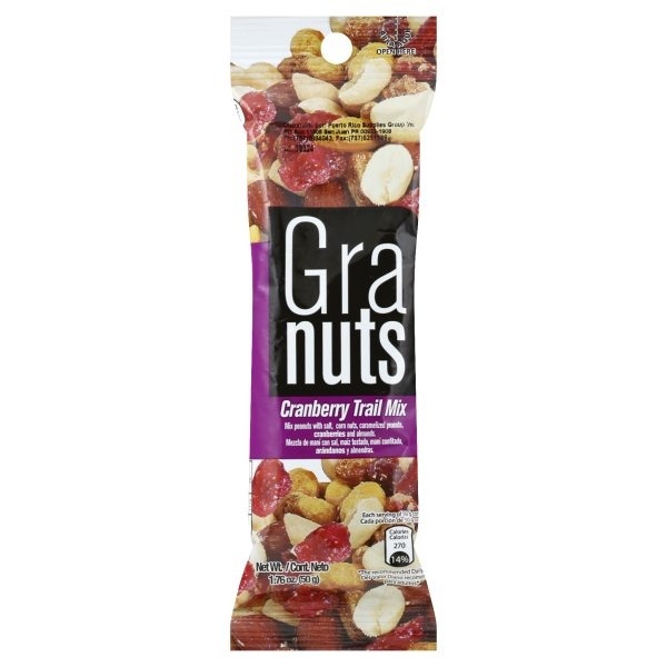 slide 1 of 1, Granuts Trail Mix 1.76 oz, 1.76 oz