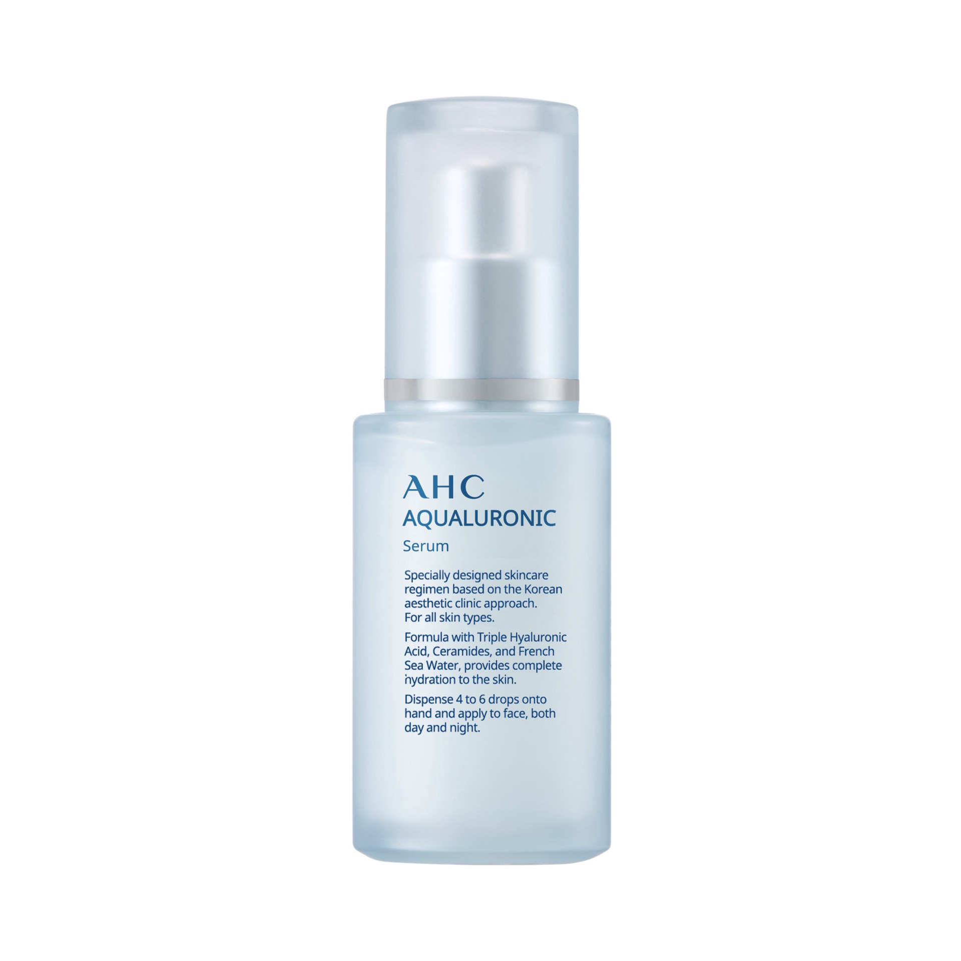 slide 2 of 3, Aesthetic Hydration Cosmetics AHC Face Serum Hydrating, 1.01 oz, 11 oz