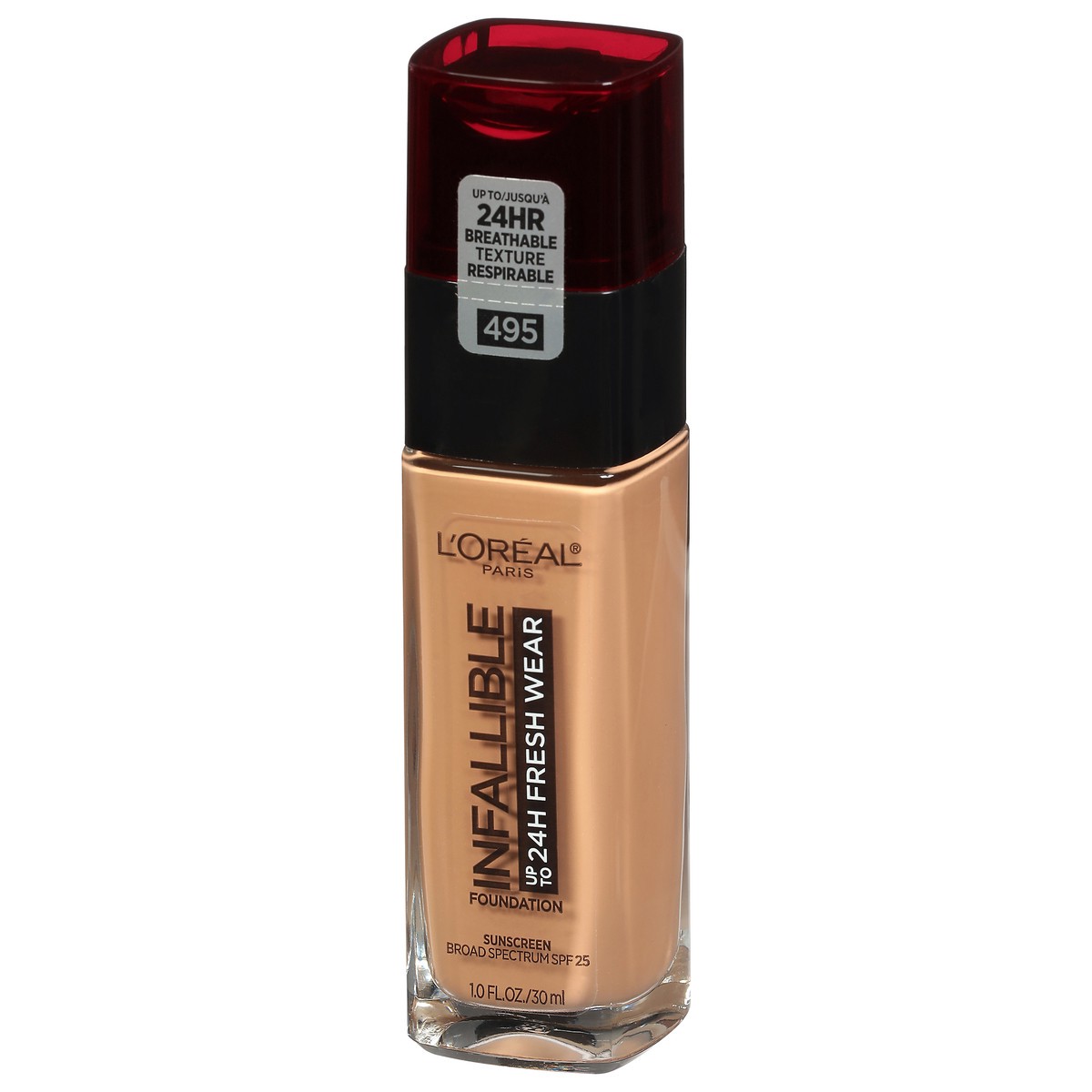 slide 3 of 9, L'Oréal L'Oreal Paris Infallible Amber Up To 24 Hour Lightweight Fresh Wear Foundation - 1 Oz, 1 oz