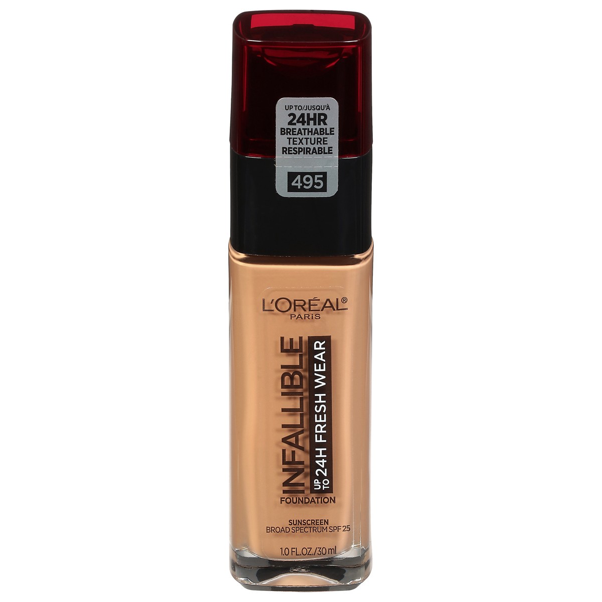 slide 1 of 9, L'Oréal L'Oreal Paris Infallible Amber Up To 24 Hour Lightweight Fresh Wear Foundation - 1 Oz, 1 oz