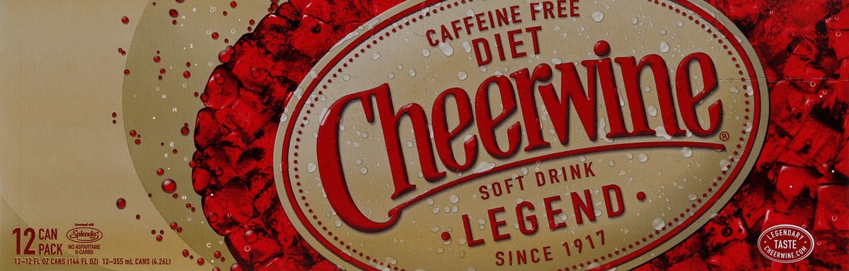 slide 2 of 7, Cheerwine Soft Drink 12 ea, 12 ct