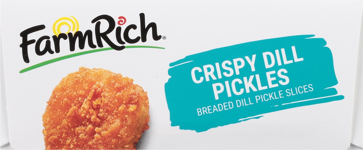 slide 9 of 9, Farm Rich Crispy Dill Pickle Slices, 19 oz (Frozen Snacks and Appetizers), 19 oz
