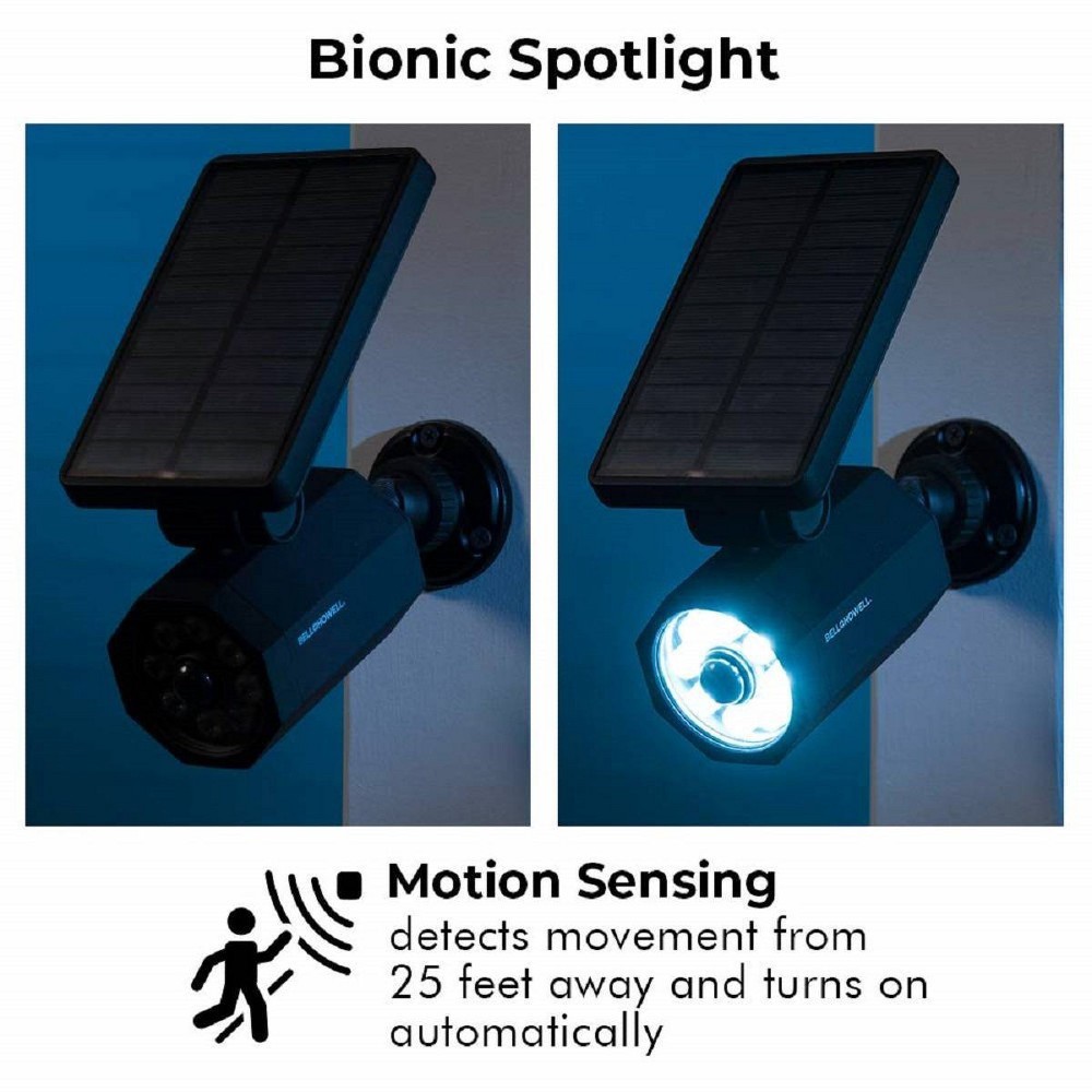 slide 3 of 6, Bell + Howell ASOTV Bell and Howell Solar Bionic Spotlight, 1 ct