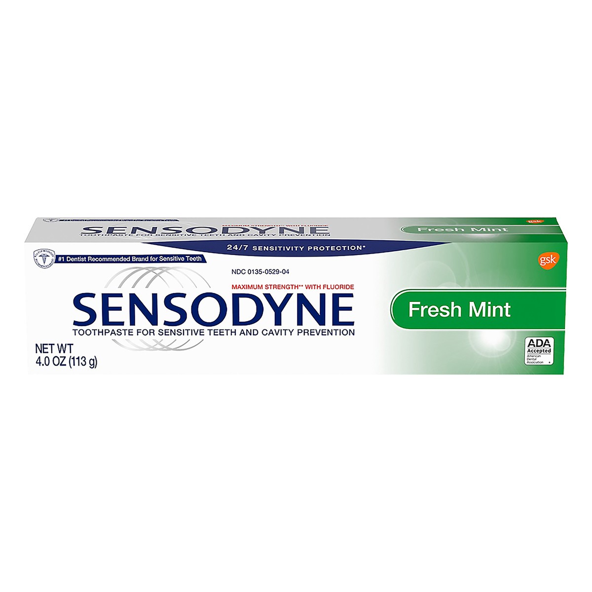 slide 1 of 4, Sensodyne Fresh Mint Sensitive Toothpaste - 4 Ounces, 4 oz
