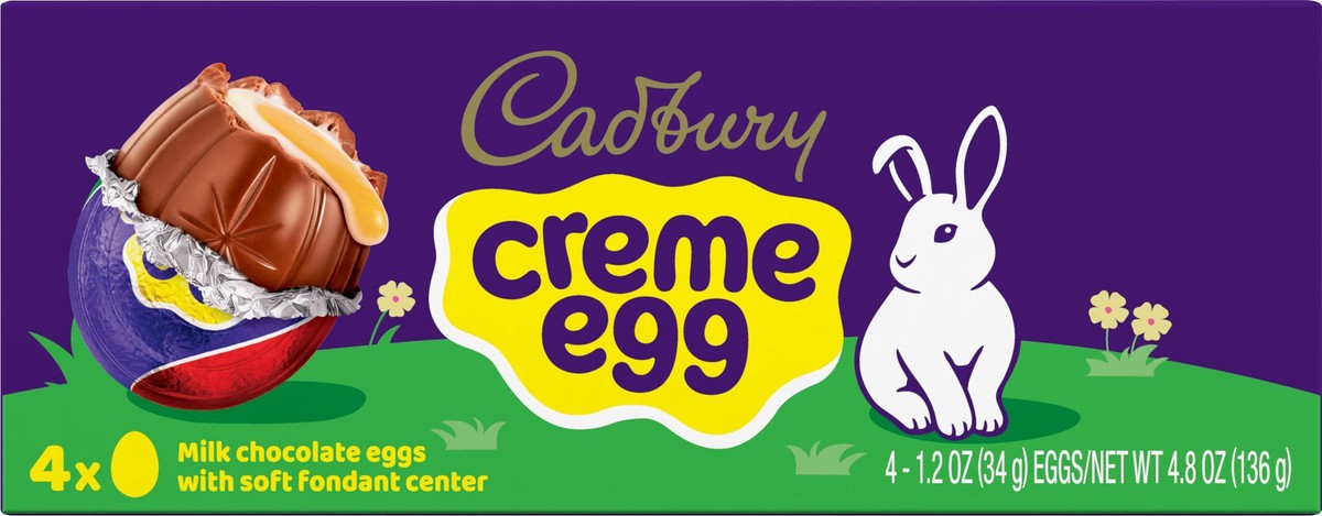 slide 2 of 6, Cadbury Easter Creme Eggs, 4.8 oz
