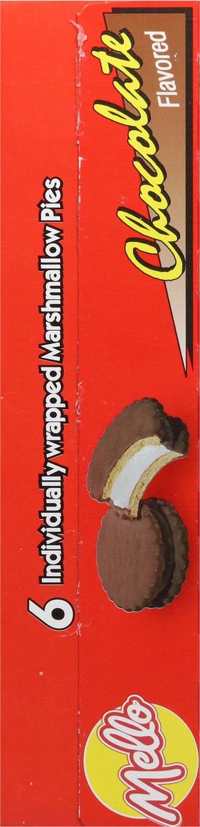 slide 3 of 16, Mello Chocolate Flavored Marshmallow Party Pie 6 ea, 6 ct