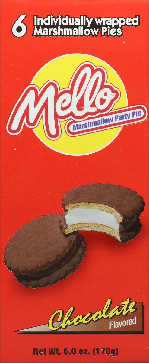 slide 14 of 16, Mello Chocolate Flavored Marshmallow Party Pie 6 ea, 6 ct