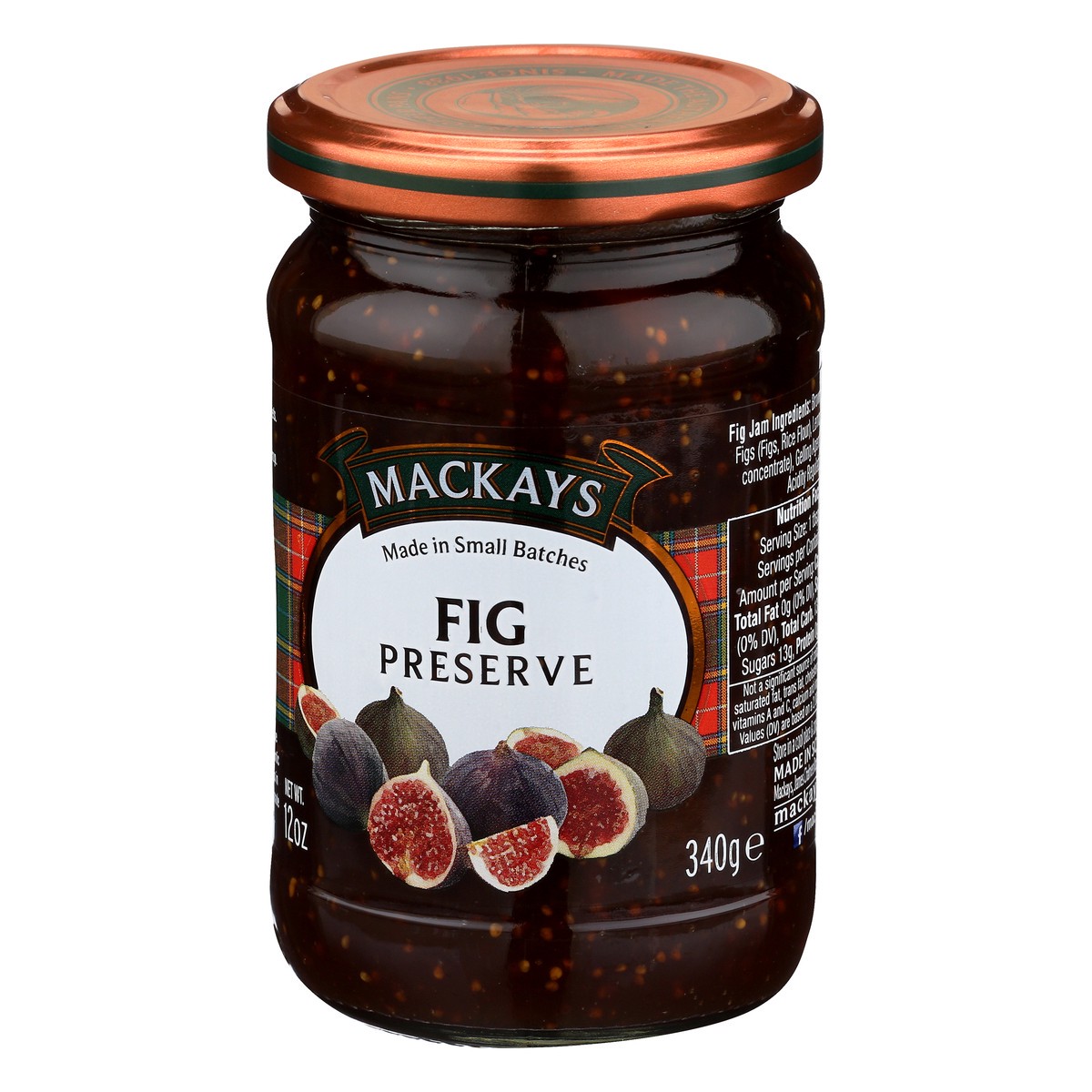 slide 3 of 9, Mackays Fig Preserve 12 oz, 12 oz