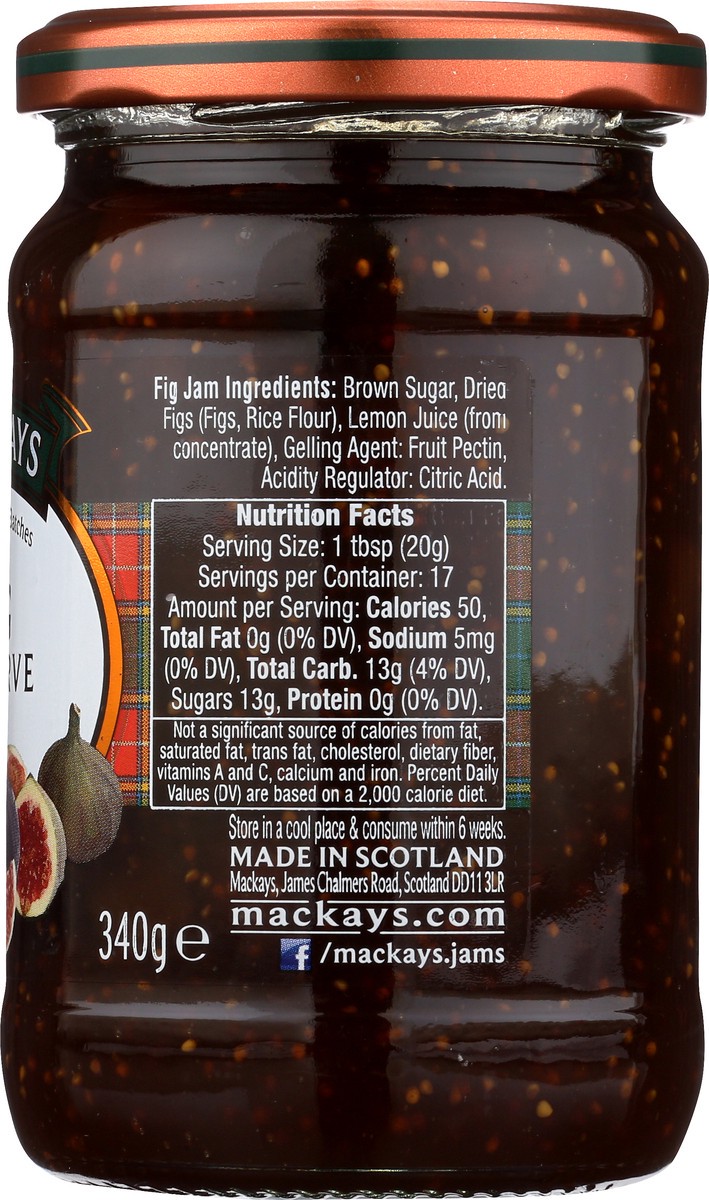 slide 8 of 9, Mackays Fig Preserve 12 oz, 12 oz