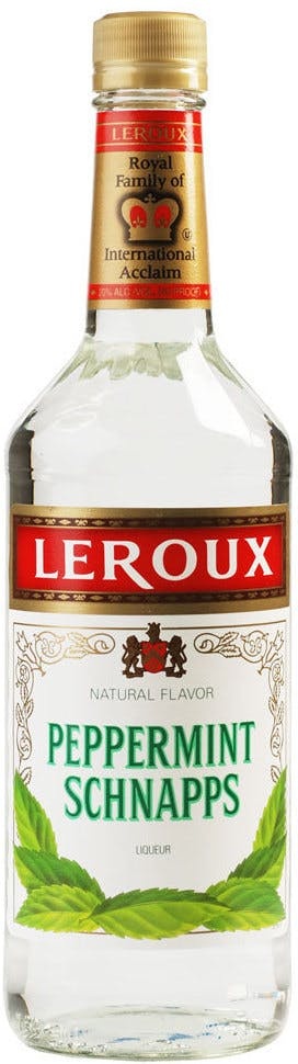 slide 1 of 1, Leroux Peppermint Schnapps, 750 ml