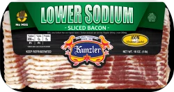Kunzler Lower Sodium Sliced Bacon