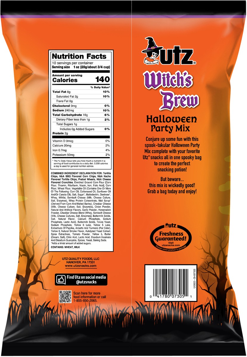 slide 2 of 7, Utz 10 Oz Halloween Witches Brew Party Mix - 10 Oz, 10 oz