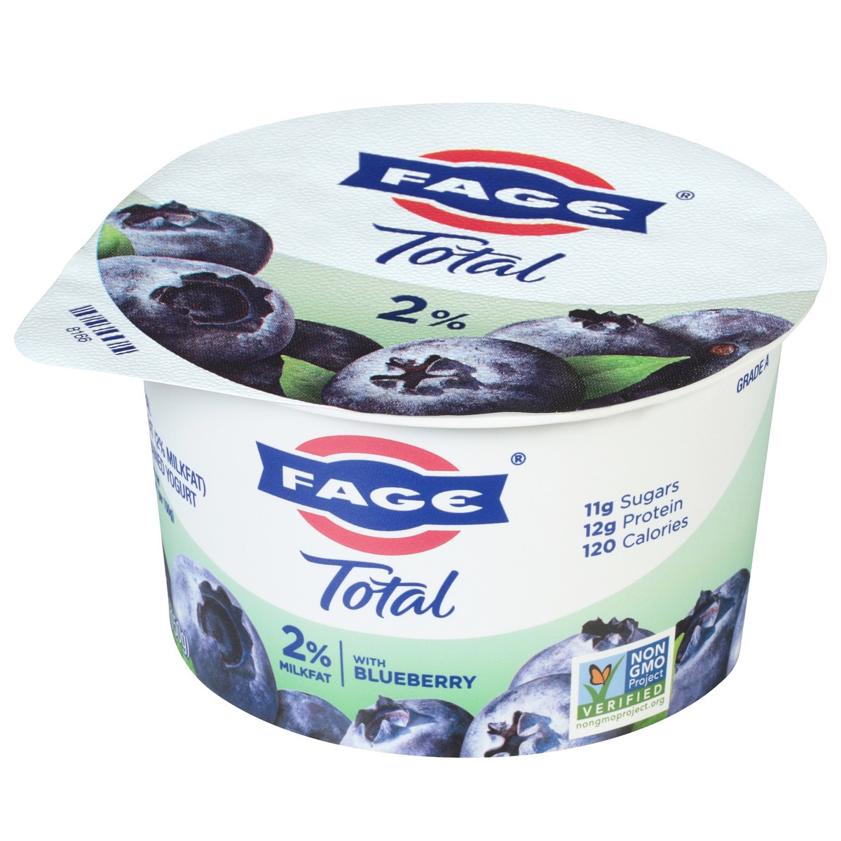 slide 3 of 14, Fage Total Greek Total 2% Greek Yogurt With Blueberry, 5.3 fl oz