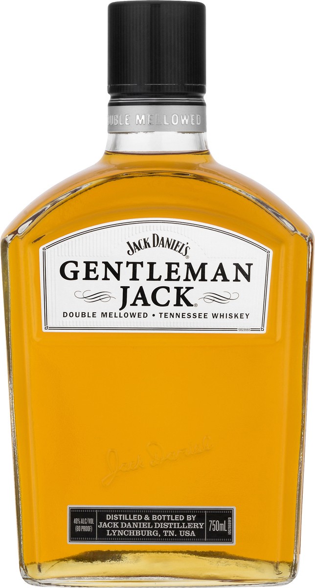 slide 5 of 9, Jack Daniel's Gentleman Jack Tennessee Whiskey, 750 mL Bottle, 80 Proof, 750 ml