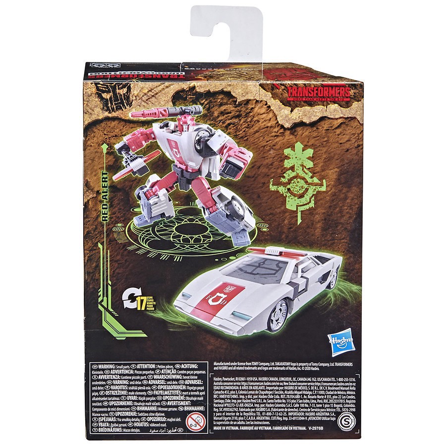 slide 3 of 4, Transformers Generations War for Cybertron: Kingdom Deluxe WFC-K38 Red Alert, 1 ct