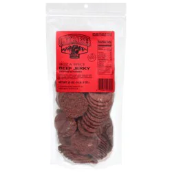 Old Trapper Double Eagle Coins Hot & Spicy Beef Jerky 21 oz