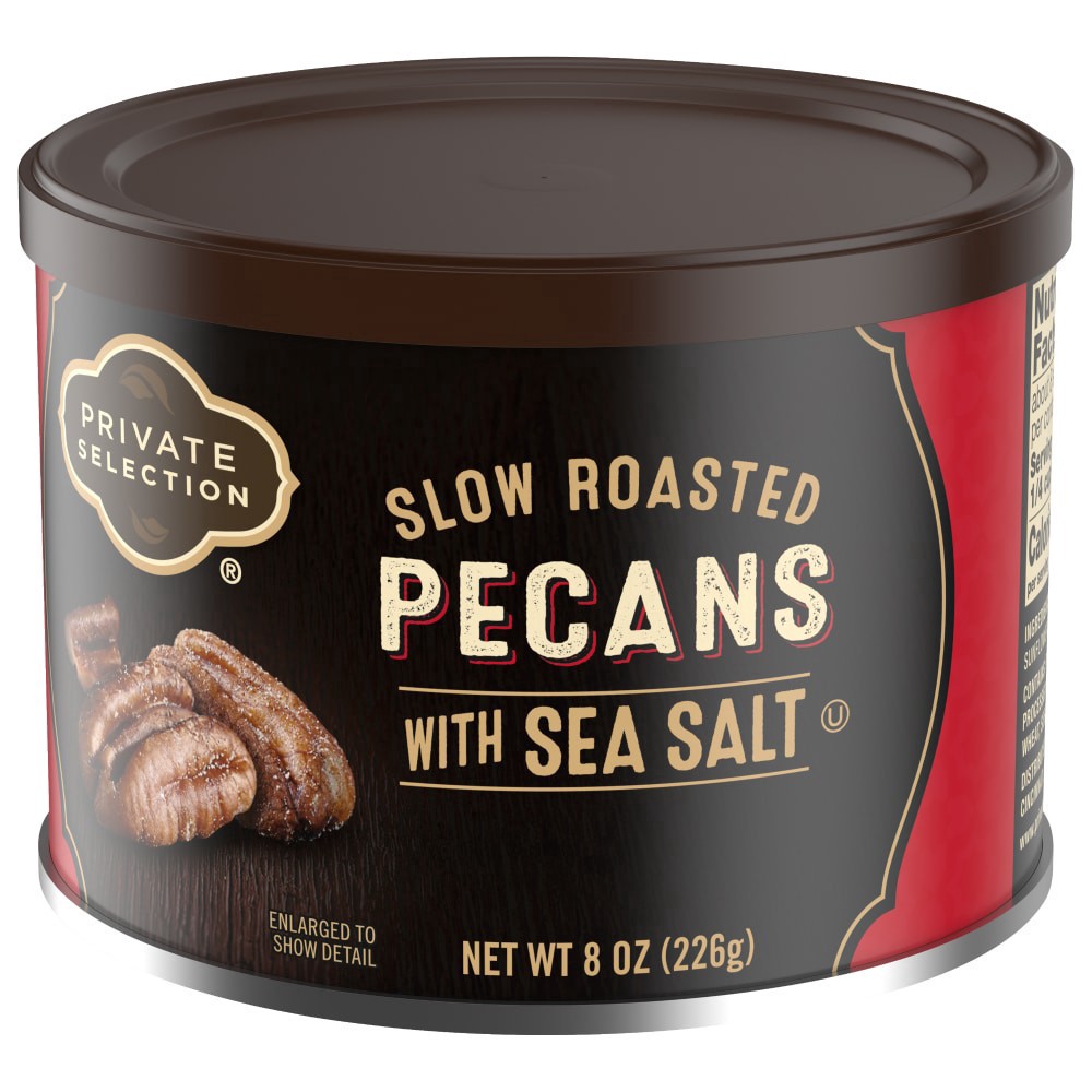 slide 4 of 6, Private Selection Slow Roasted Pecans, 8 oz