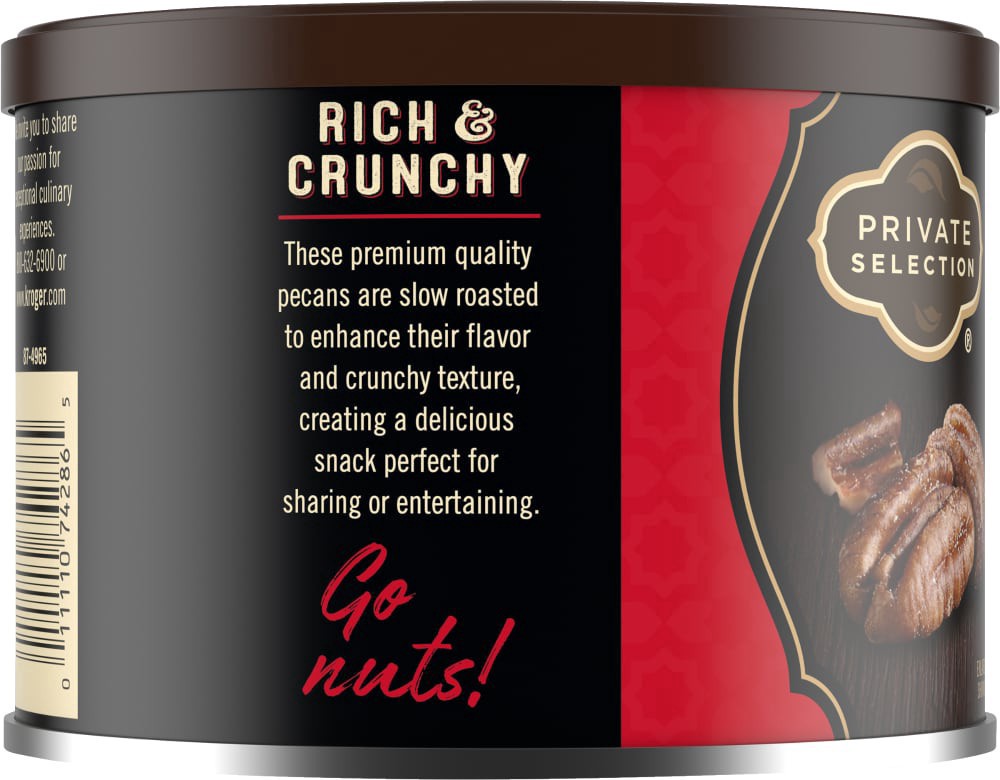 slide 2 of 6, Private Selection Slow Roasted Pecans, 8 oz