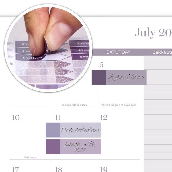 slide 5 of 10, Cambridge® Madison Academic 2025-2026 Customizable Weekly Monthly Planner, Small, 5 1/2"" x 8 1/2"", 1 ct