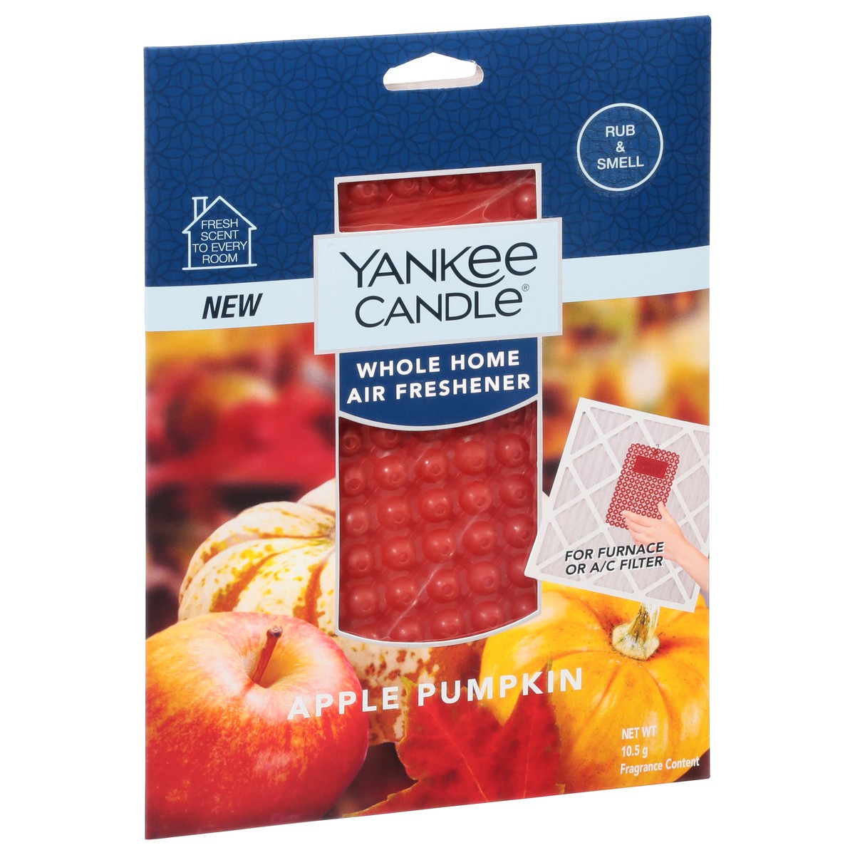 slide 2 of 9, Yankee Candle Apple Pumpkin Air Freshener, 10.5 grams, 1 ct
