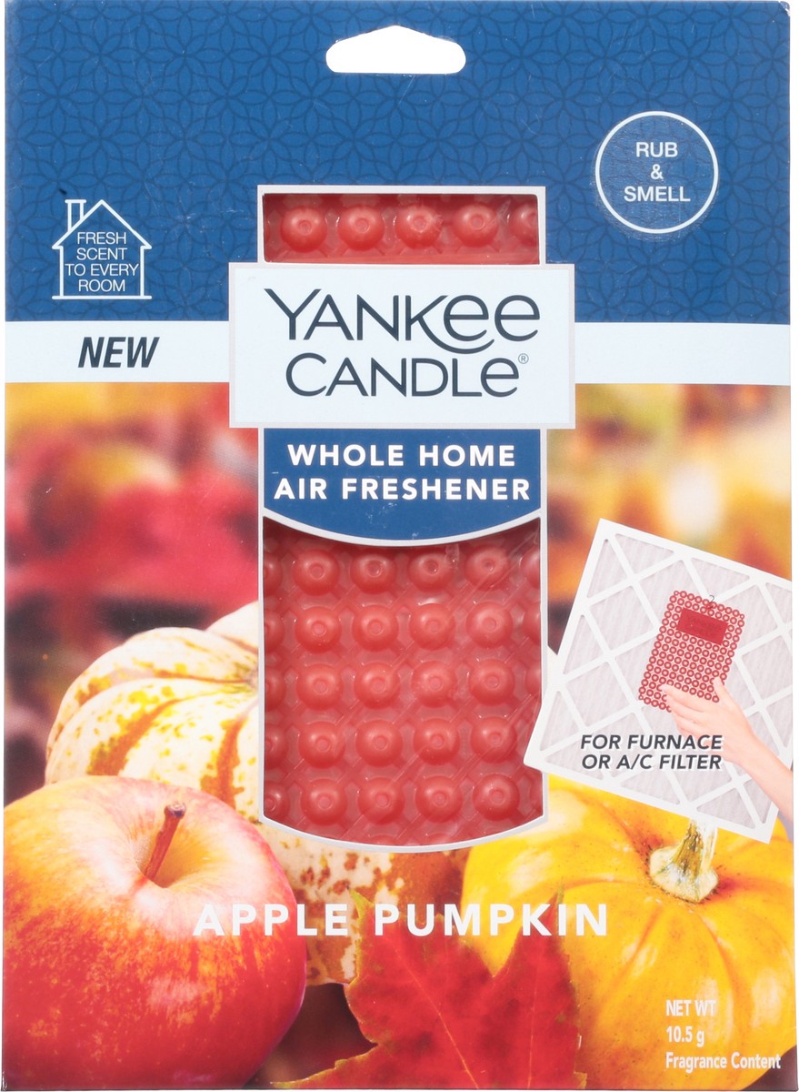 slide 6 of 9, Yankee Candle Apple Pumpkin Air Freshener, 10.5 grams, 1 ct