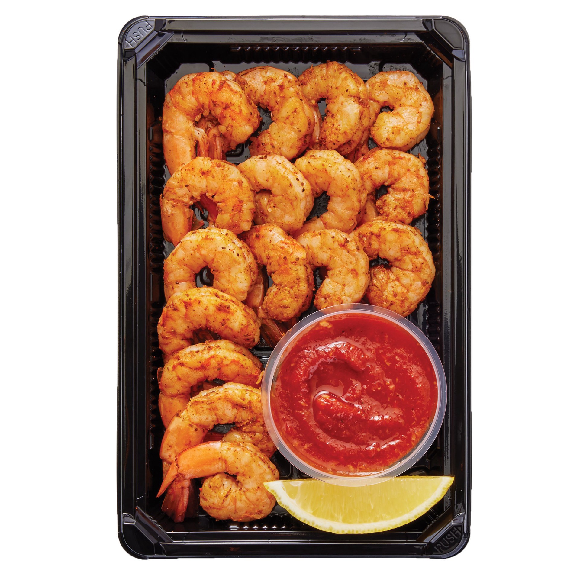 slide 1 of 1, H-E-B Fish MarketSeasoned Shrimp Cocktail - Chesapeake, 9 oz