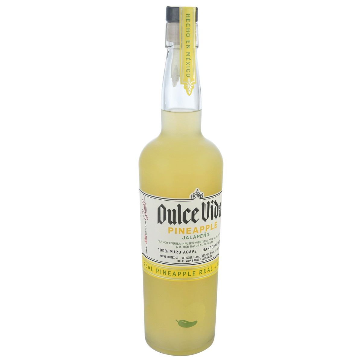 slide 5 of 12, Ducle Vida Pineapple Jalapeno, 750 ml