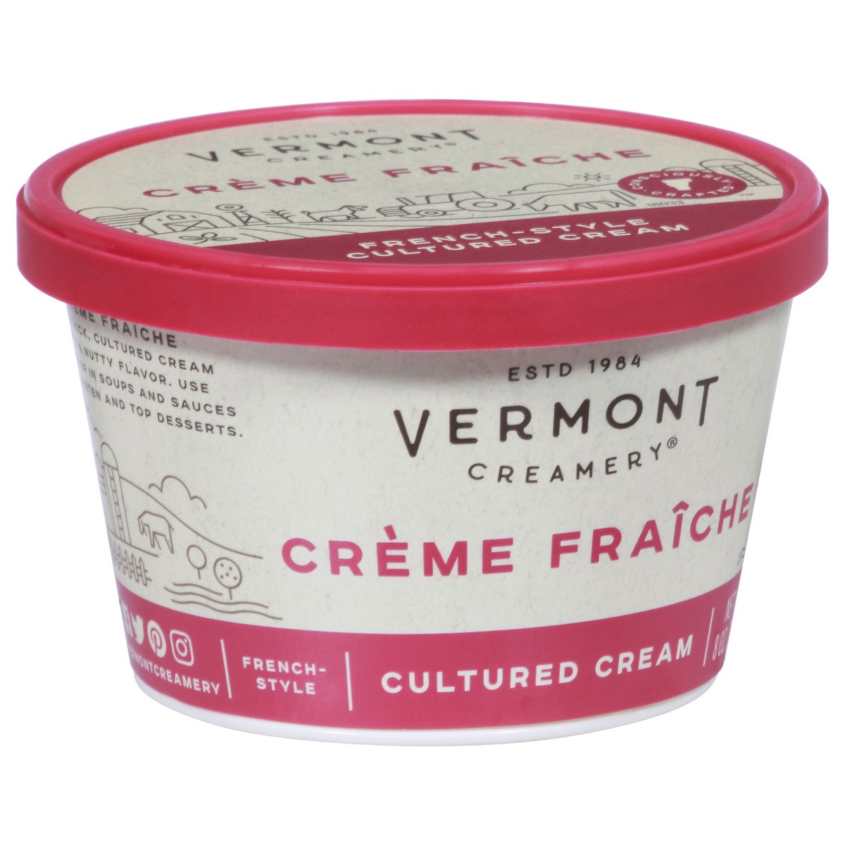 slide 8 of 14, Vermont Creamery Creme Fraiche, 8 oz