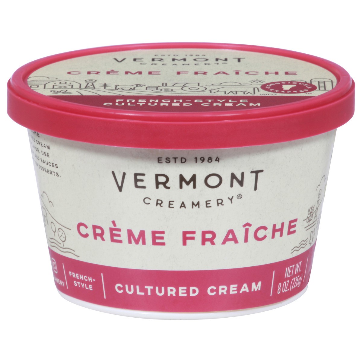 slide 6 of 14, Vermont Creamery Creme Fraiche, 8 oz